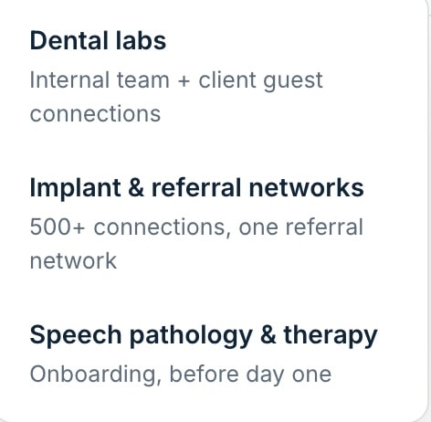 AwrelCONNECT Solutions navigation reference
